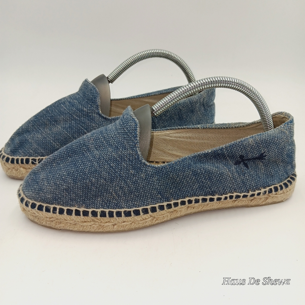 Blue Denim Loafers
